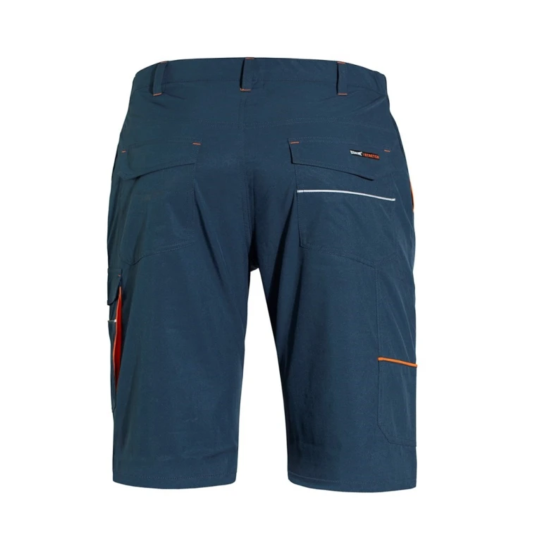 Bermuda de trabajo Multibolsillos Stretch Issa Line Softshell Boom 9036B