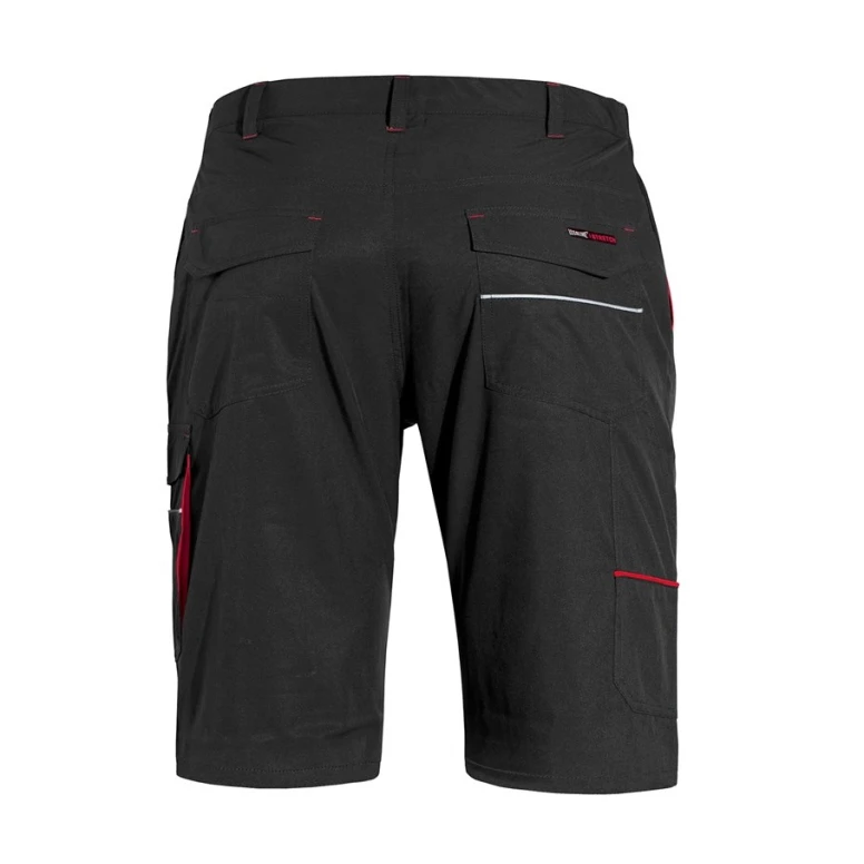 Bermuda de trabajo Multibolsillos Stretch Issa Line Softshell Boom 9036B