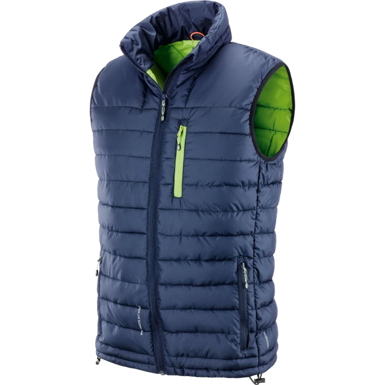 Chaleco de trabajo Neri Acolchado con cuello Cortavientos Sion 422052