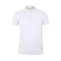 Polo de manga corta Unisex de trabajo Velilla Gibson MK215WV