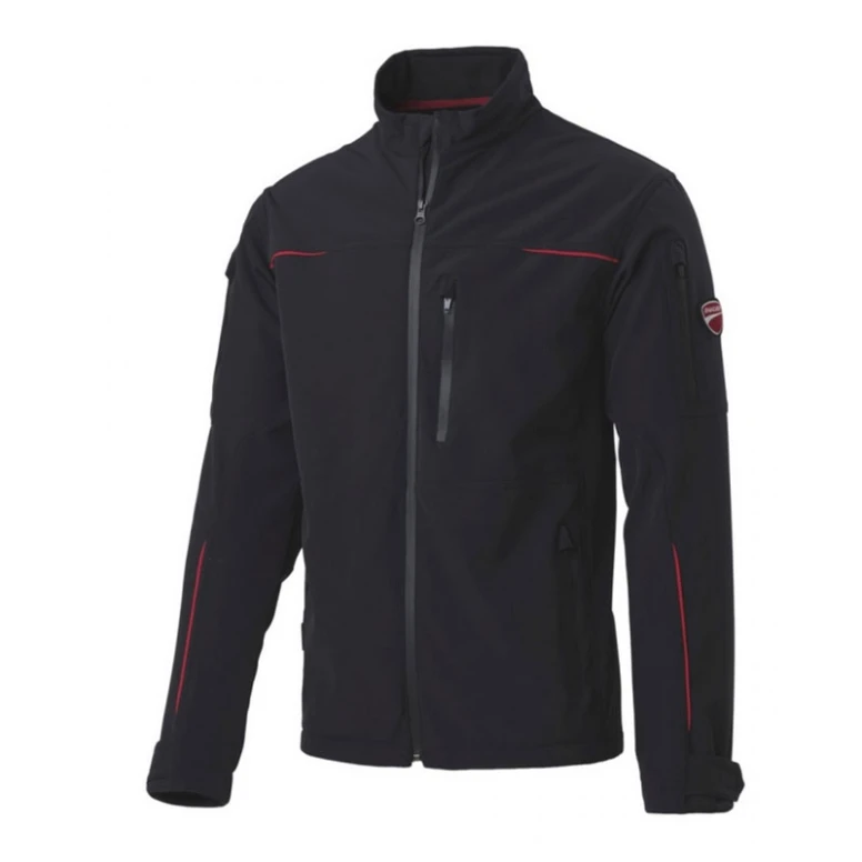 Liquidación total - Chaqueta de trabajo Ducati Workwear Multibolsillos con forro de malla INN-POLE número 52 color negro