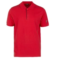 Liquidación total - Polo Ducati Workwear de Algodón e Tejido Piquet INN-CHANG Talla XL color azul rojo