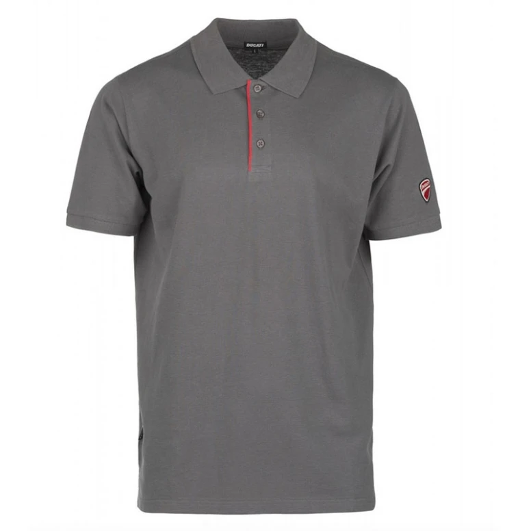Liquidación total - Polo Ducati Workwear de Algodón e Tejido Piquet INN-CHANG Talla XL color azul rojo