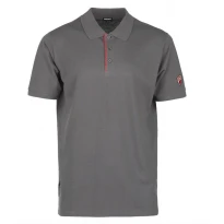 Liquidación total - Polo Ducati Workwear de Algodón e Tejido Piquet INN-CHANG Talla XL color azul rojo