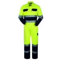 Liquidación total - Mono de trabajo Alta visibilidad Multibolsillos Rossini Hi-Vis A40130 Color Naranja Talla 3XL 2