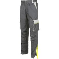 Liquidación total - Pantalón WORK TEAM Multibolsillos WF5852 Color Gris s./Gris c./Negro Número 52 2