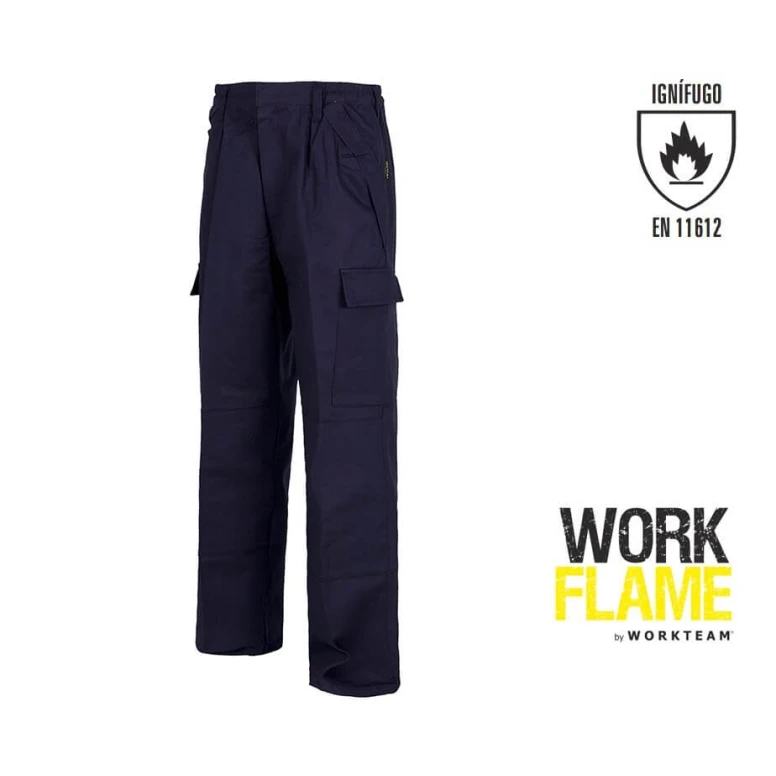 Liquidación total - Pantalón Ignifugo B1490 Azul Número 46