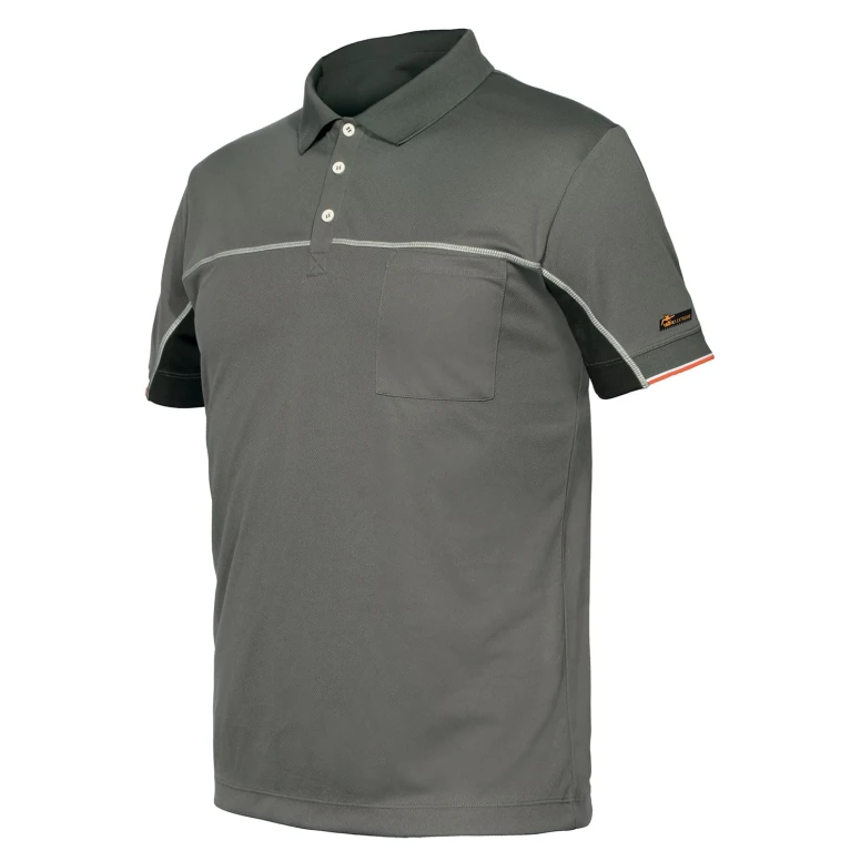 Liquidación total - Polo Extreme stretch Issa Line - 8825B Talla S color azul