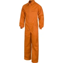 Liquidación total - Mono de trabajo multibolsillos con Cremallera - Workteam Color Naranja Número 60