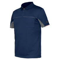 Liquidación total - Polo Extreme stretch Issa Line - 8825B Talla S color azul