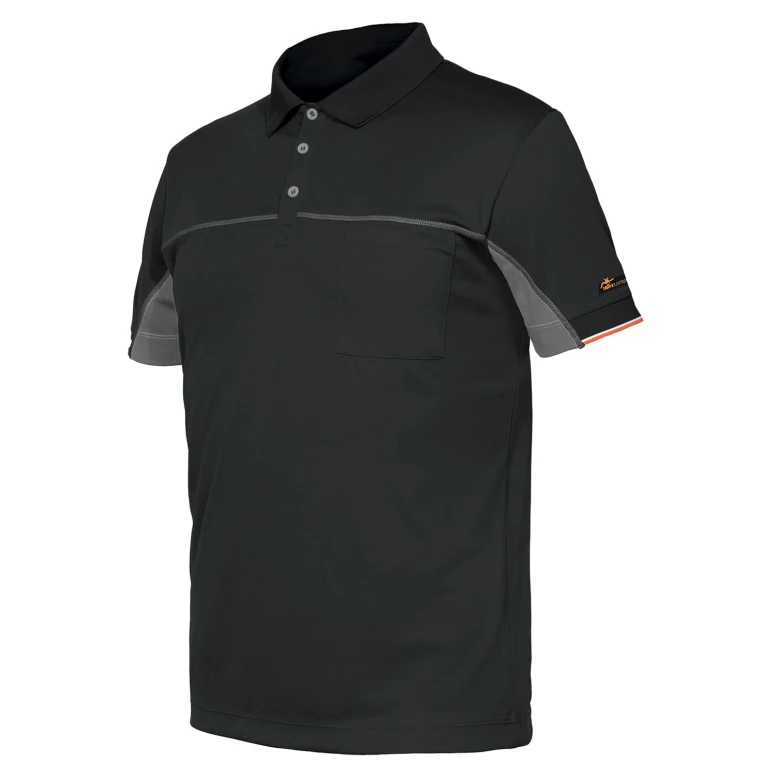 Liquidación total - Polo Extreme stretch Issa Line - 8825B Talla S Color Gris