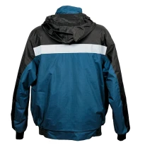 Liquidación total - Chaquetón Acolchado de trabajo Multibolsillos Cofra Gale V198-0-02 Color marino negro Talla XXL