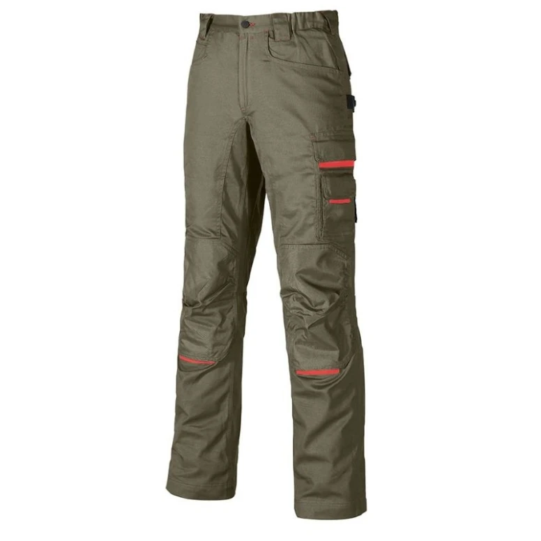 Liquidación total - Pantalón de trabajo Multibolsillos U-Power Nimble DW084DB Número 54 color gris meteorito