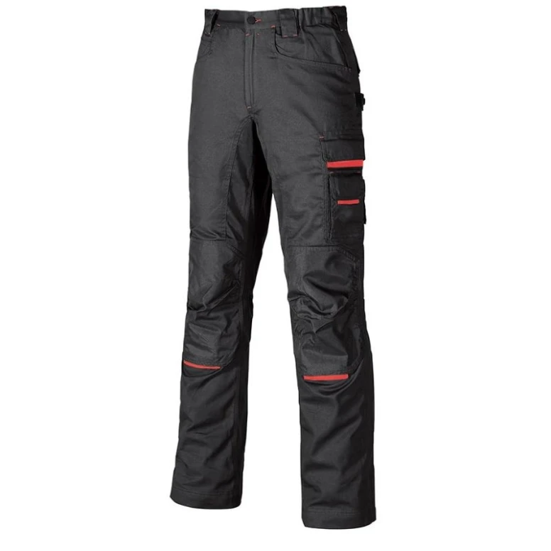 Liquidación total - Pantalón de trabajo Multibolsillos U-Power Nimble DW084DB Número 54 color gris meteorito