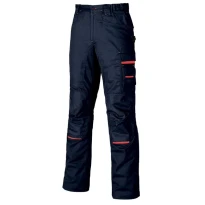 Liquidación total - Pantalón de trabajo Multibolsillos U-Power Nimble DW084DB Número 54 color gris meteorito