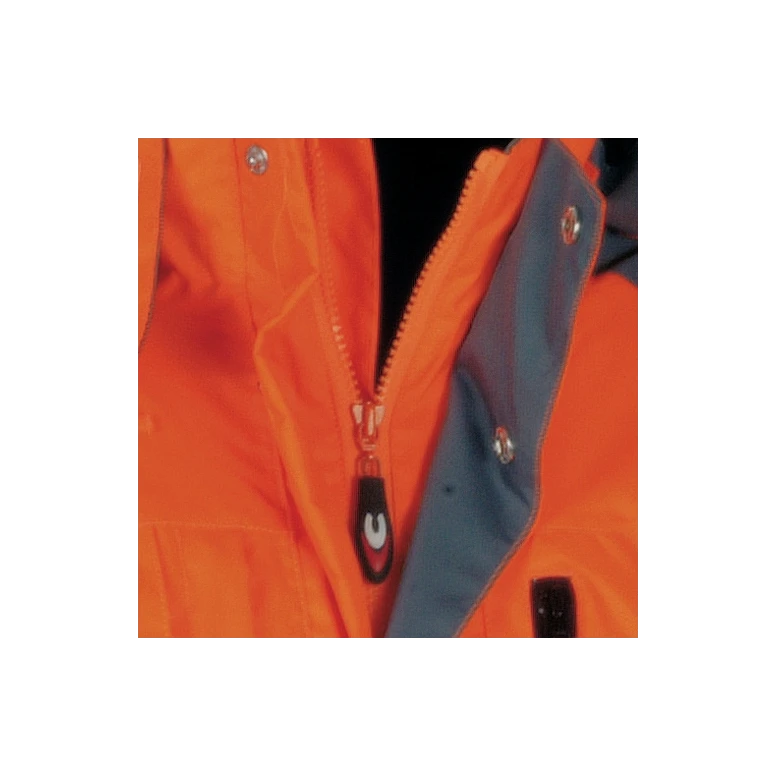 Liquidación total - Chaqueta de trabajo Alta visibilidad Cofra Rescue V017-0-00 número 52 color amarillo