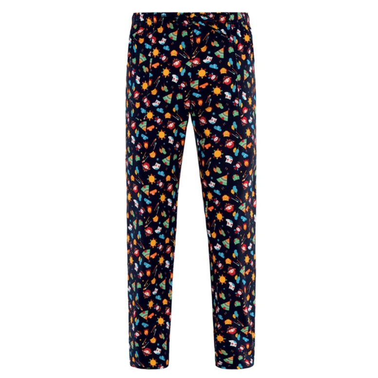 Liquidación total - Pantalón de trabajo Unisex 100% algodón Multibolsillos Giblor's Alan Cocinero 19P08P334 Color Negro Talla L