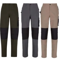 Liquidación total - Pantalón de trabajo Diadora Multibolsillos Stretch 702.170058 color gris Talla M