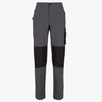 Liquidación total - Pantalón de trabajo Diadora Multibolsillos Stretch 702.170058 color gris Talla M