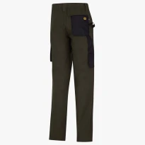 Liquidación total - Pantalón de trabajo Diadora Multibolsillos Stretch 702.170058 color gris Talla M