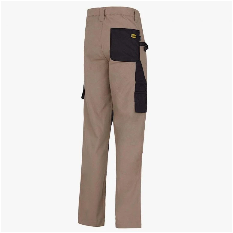 Liquidación total - Pantalón de trabajo Diadora Multibolsillos Stretch 702.170058 color gris Talla M
