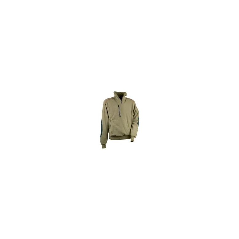 Liquidación total - Sudadera de forro polar de trabajo Cofra Fast V027-0-00 Talla 4xl color marino