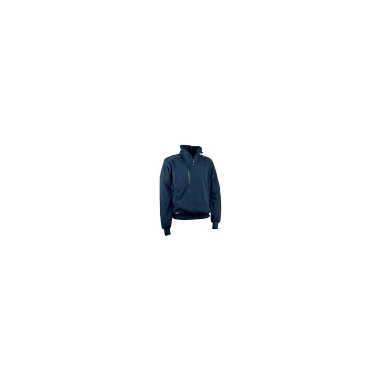 Liquidación total - Sudadera de forro polar de trabajo Cofra Fast V027-0-00 Talla 4xl color marino