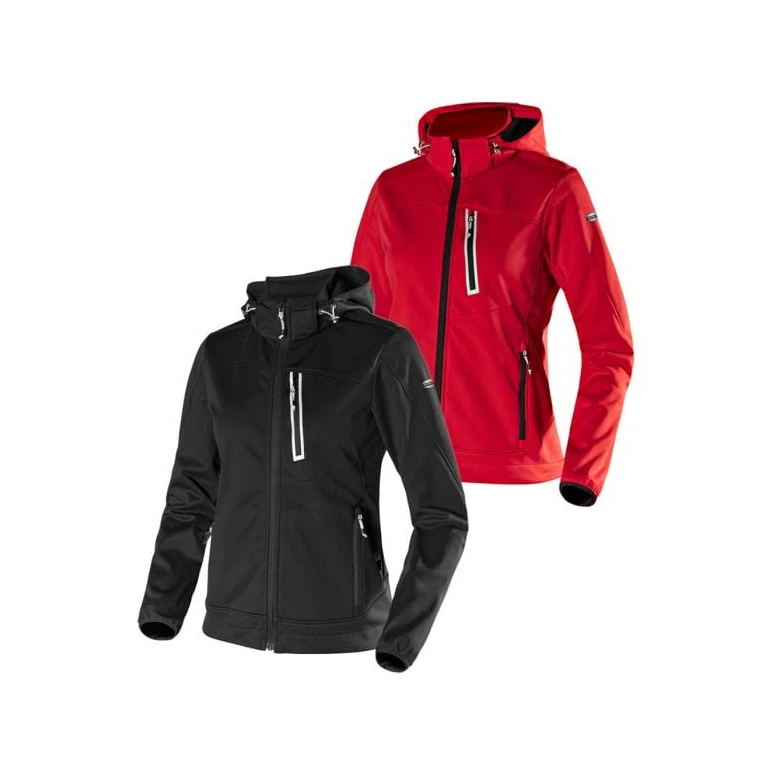 Liquidación total - Chaqueta de trabajo Diadora Mujer Softshell Athena 702.179462 color rojo Talla L