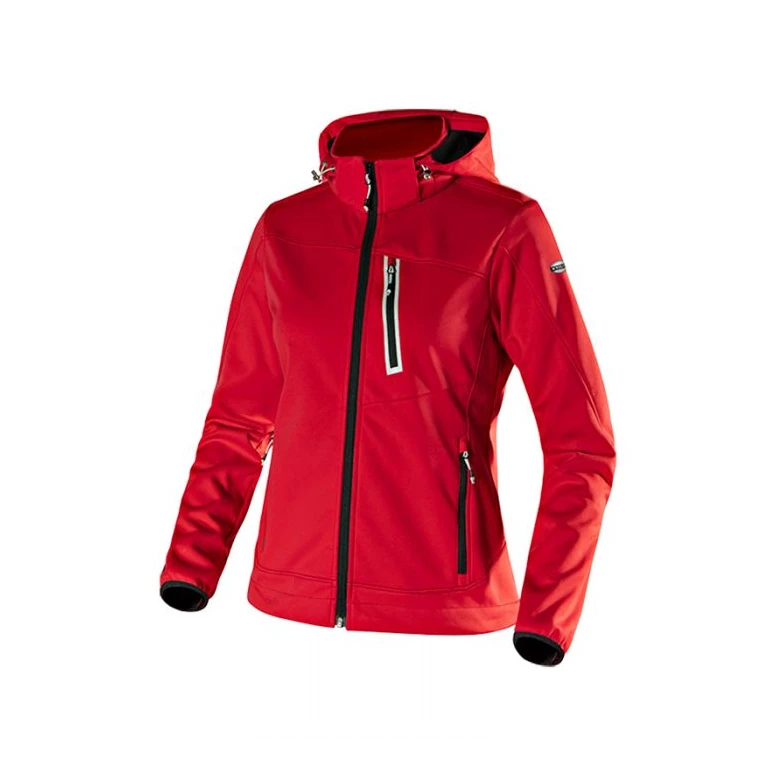 Liquidación total - Chaqueta de trabajo Diadora Mujer Softshell Athena 702.179462 color rojo Talla L