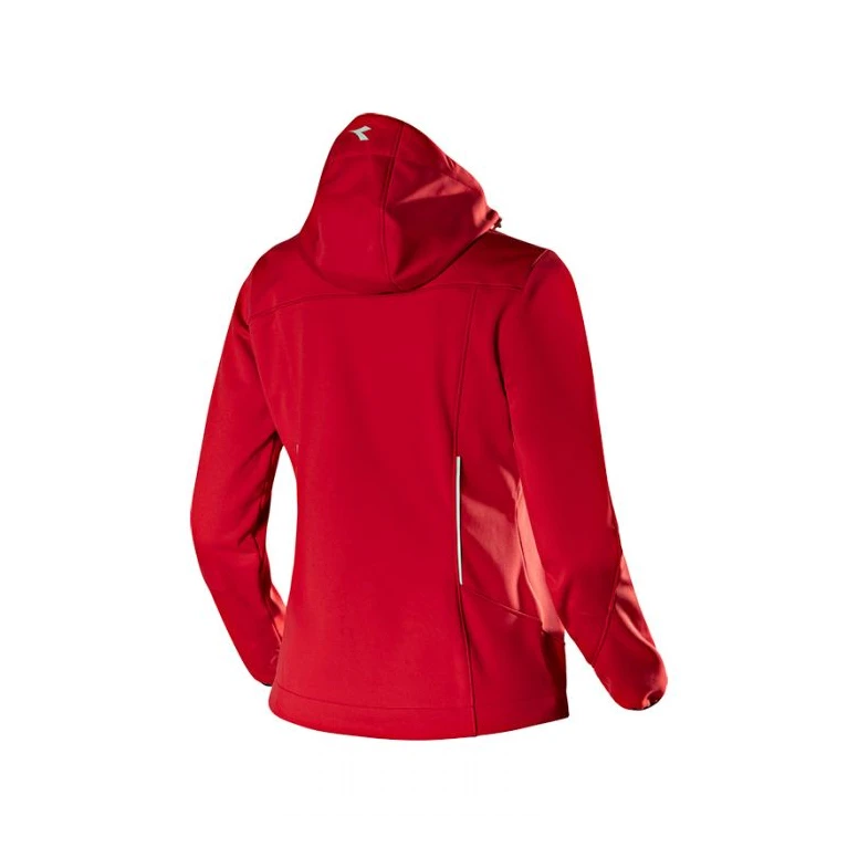 Liquidación total - Chaqueta de trabajo Diadora Mujer Softshell Athena 702.179462 color rojo Talla L