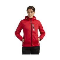 Liquidación total - Chaqueta de trabajo Diadora Mujer Softshell Athena 702.179462 color rojo Talla L