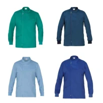 Liquidación total - Casaca Ruggero manga larga de trabajo Multibolsillos Giblor's 14P03K490.-L Color Azul Talla L