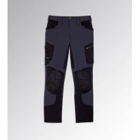 Liquidación total - Pantalón de trabajo Stretch Multibolsillos Diadora Performance Evolution 702.180798 Color Azul/Negro Talla S 2