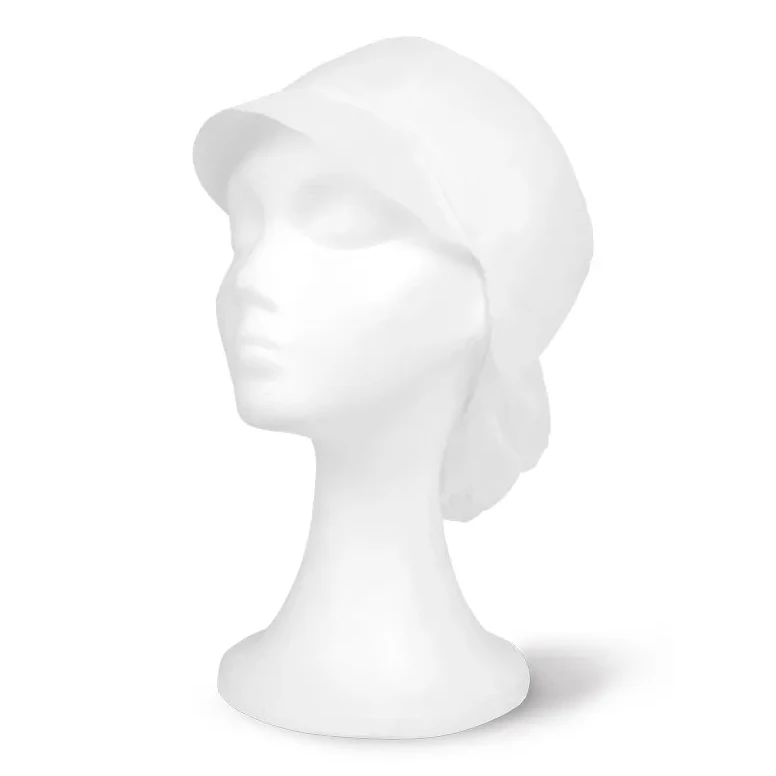 100 Piezas - Gorra desechable con visera de trabajo Velilla Mujer 584001