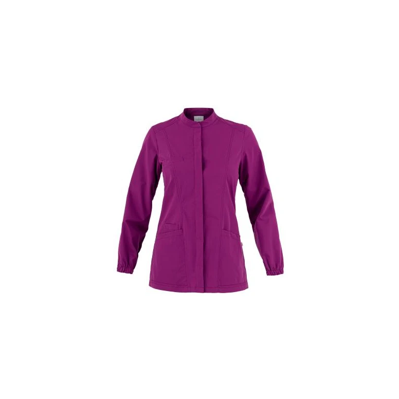 Liquidación total - Casaca Lia de trabajo de mujer Giblor's 23P03K332 Talla L color celeste
