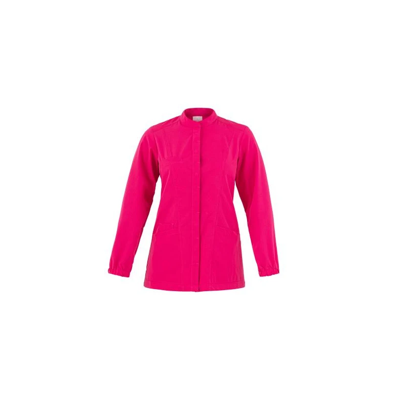 Liquidación total - Casaca Lia de trabajo de mujer Giblor's 23P03K332 Talla L color celeste