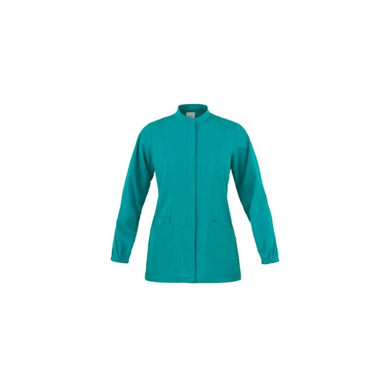 Liquidación total - Casaca Lia de trabajo de mujer Giblor's 23P03K332 Talla S color Verde