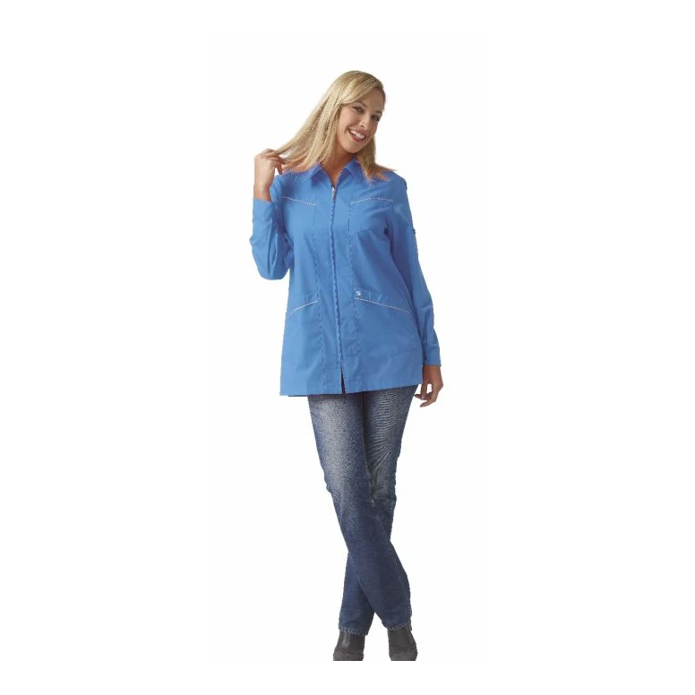 Liquidación total - Casaca de mujer a mangas largas Sandy Horeca Siggi - 28CS0057/00-0001 Talla L color rojo