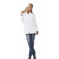 Liquidación total - Casaca de mujer a mangas largas Sandy Horeca Siggi - 28CS0057/00-0001 Talla L color rojo