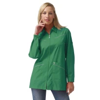Liquidación total - Casaca de mujer a mangas largas Sandy Horeca Siggi - 28CS0057/00-0001 Talla L color rojo