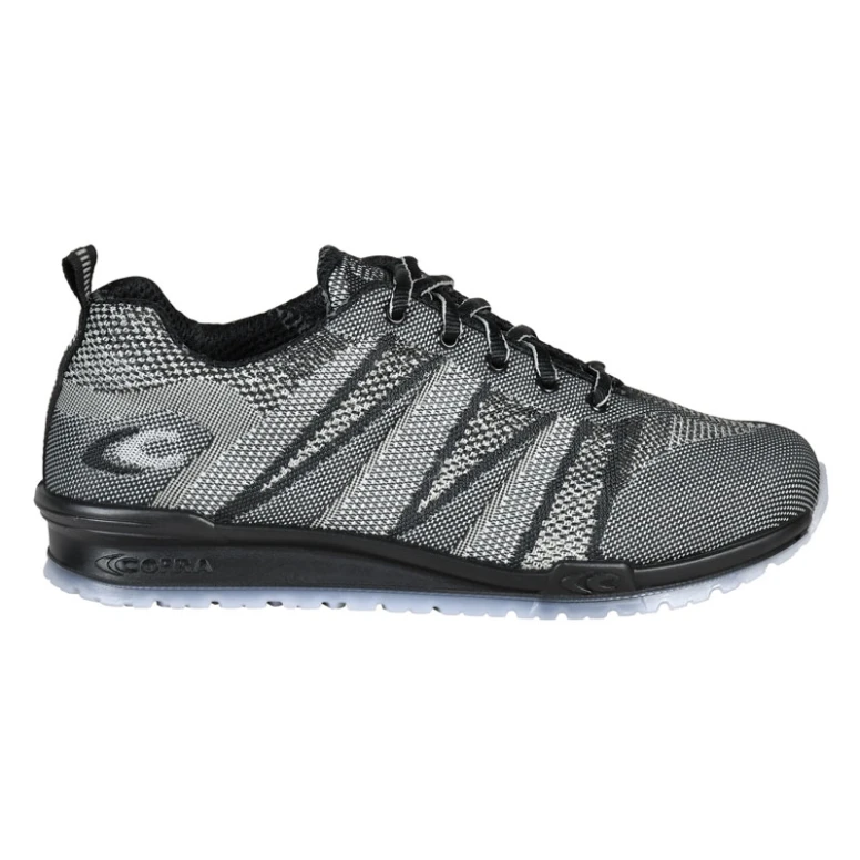 Liquidación total - Zapatos de seguridad Cofra Benefit O1 SRC FO sin puntera 78801-001 Número 44 color negro