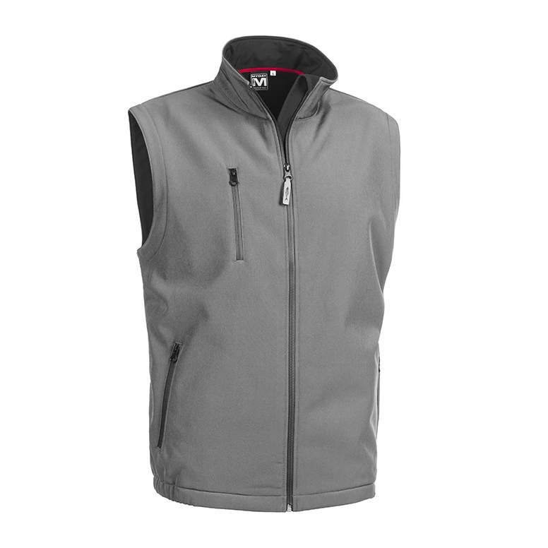 Liquidación total - Chaleco de trabajo Softshell Multibolsillos Stretch Sottozero Chrono E0120 color royal Talla M