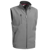 Liquidación total - Chaleco de trabajo Softshell Multibolsillos Stretch Sottozero Chrono E0120 color royal Talla M