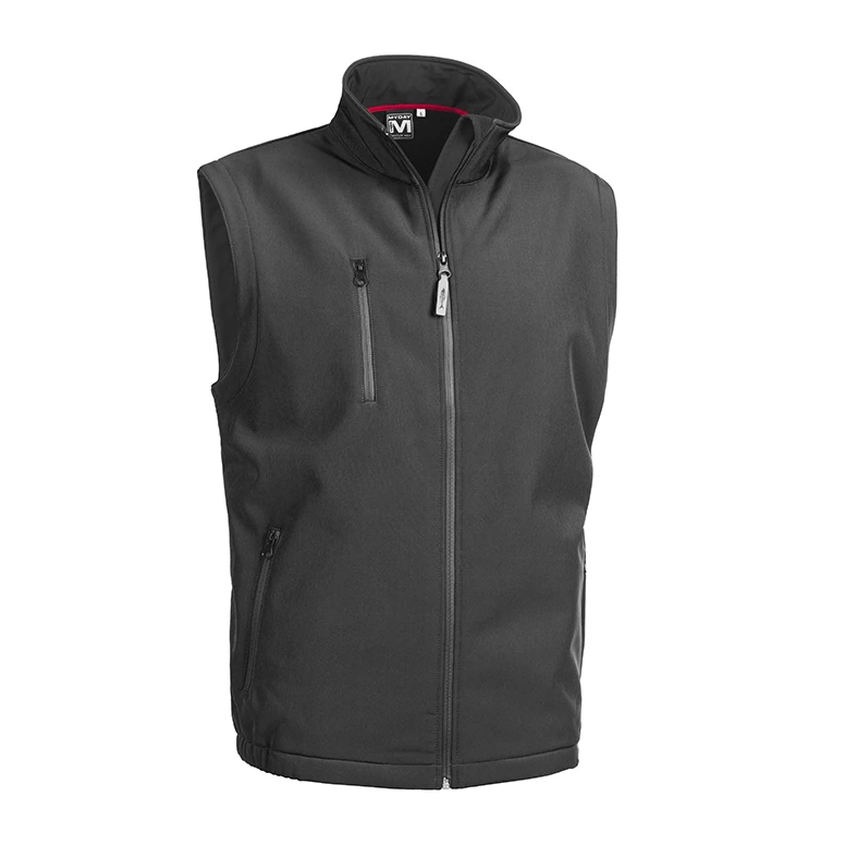 Liquidación total - Chaleco de trabajo Softshell Multibolsillos Stretch Sottozero Chrono E0120 color royal Talla M