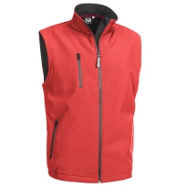 Liquidación total - Chaleco de trabajo Softshell Multibolsillos Stretch Sottozero Chrono E0120 color royal Talla M