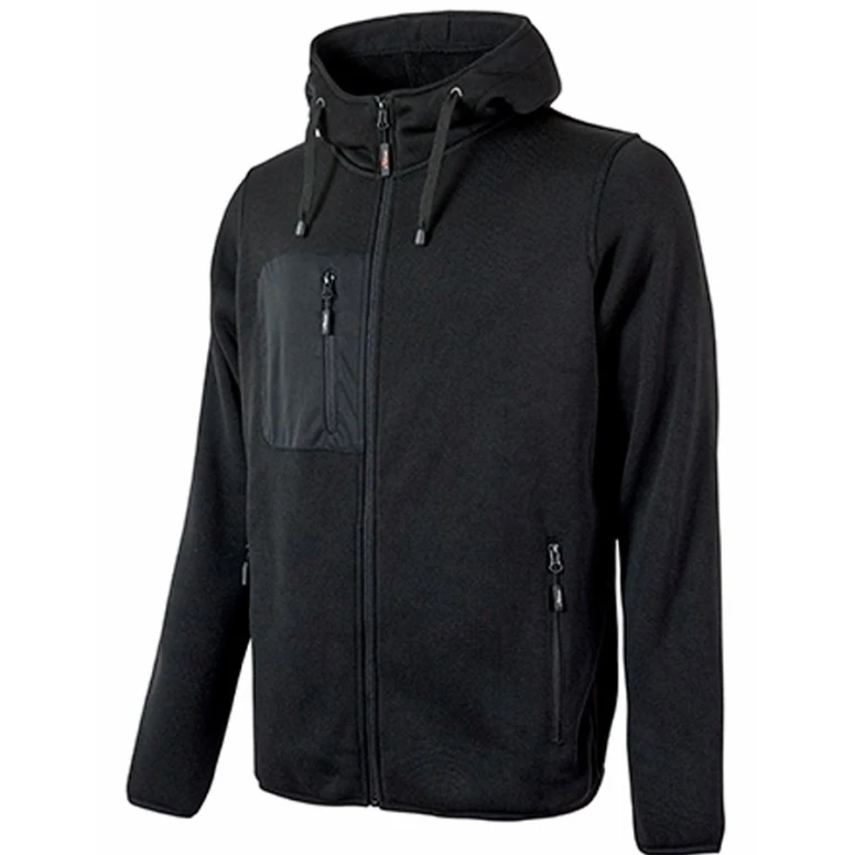 Liquidación total - Sudadera de trabajo con capucha U-Power Rainbow EY174OF Talla 3XL color amarillo flúor