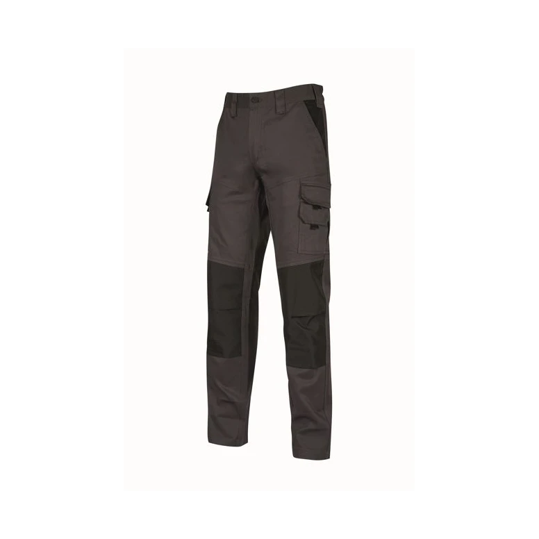 Liquidación total - Pantalón de trabajo Multibolsillos Stretch U-Power Majo WST350 Talla 3XL color Verde oscuro