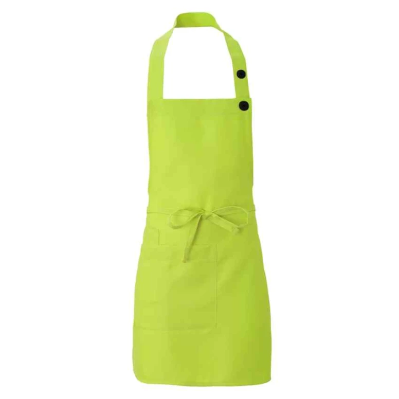 Liquidación total - Delantal de trabajo de Mujer Giblor's Latina Q1H00209 Talla unica color naranja