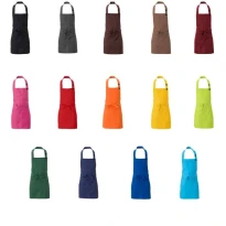 Liquidación total - Delantal de trabajo de Mujer Giblor's Latina Q1H00209 Talla unica color celeste