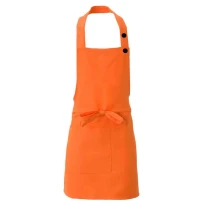 Liquidación total - Delantal de trabajo de Mujer Giblor's Latina Q1H00209 Talla unica color celeste